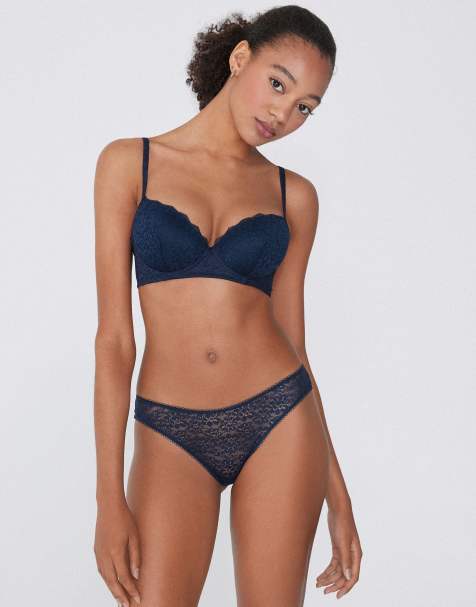 Tezenis Wien slightly padded bra in absolute blue