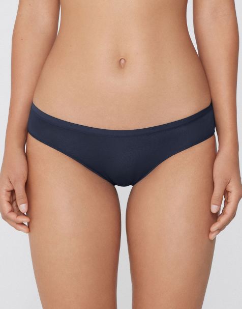Tezenis Women’s cotton knickers in absolute blue - view 1