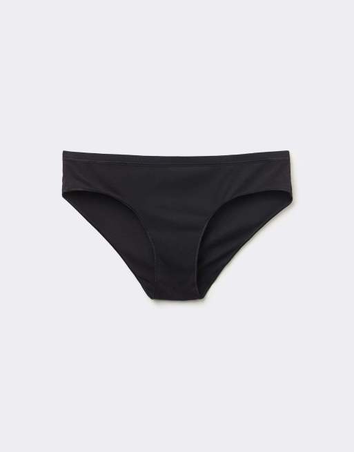 Tezenis Women’s cotton knickers in black, 5 of 6