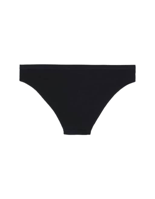Tezenis Women’s cotton knickers in black, 6 of 6
