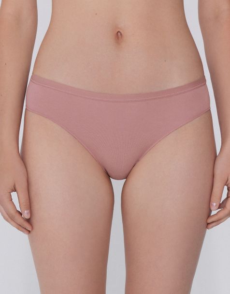Tezenis Women’s cotton knickers in champagne pink - view 1