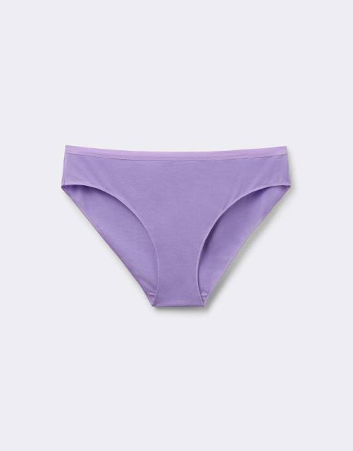 Tezenis Women’s cotton knickers in lavander, 5 of 5
