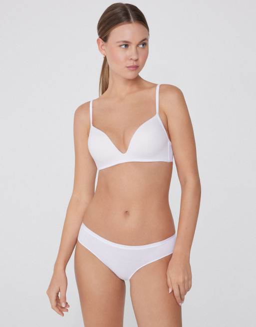 Tezenis Women’s cotton knickers in white, 4 of 6