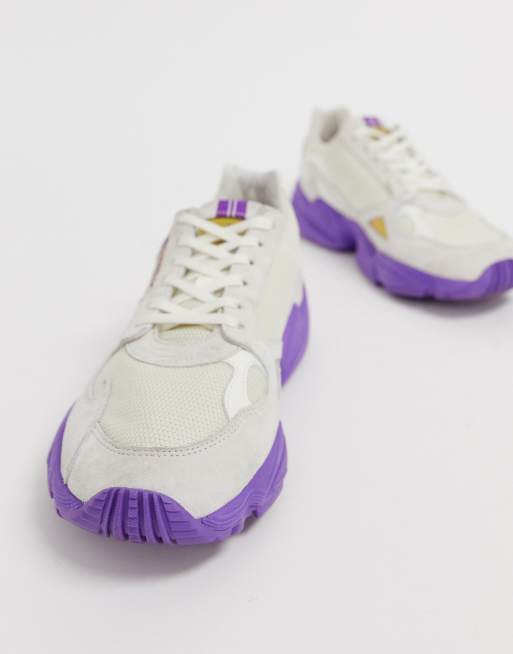 Adidas falcon violeta 2025