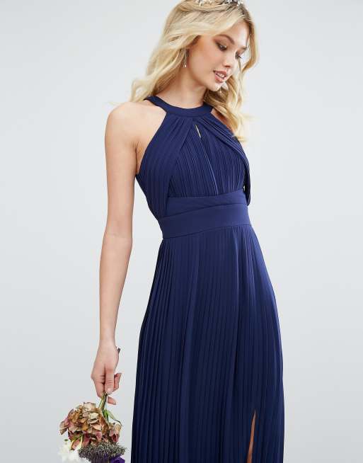 TFNC – Brautjungfer-Maxikleid mit Falten, 3 von 4