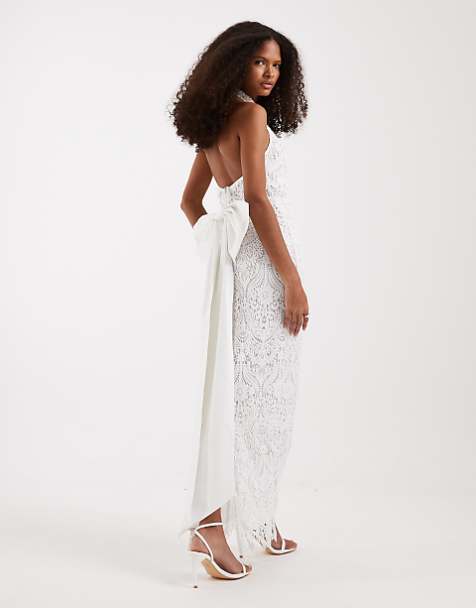 asos bridal dresses Bridal, 882840 New Wedding Dress ASOS Iris Is a Romantic Chiffon Wedding Dress With Sheer Long Sleeves + a Floor ASOS DESIGN Alice beaded placement