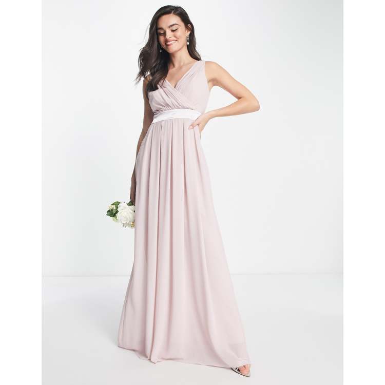 Tfnc kily pale discount mauve maxi dress