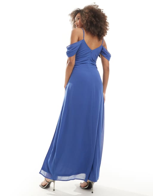 Tfnc blue bridesmaid dress sales