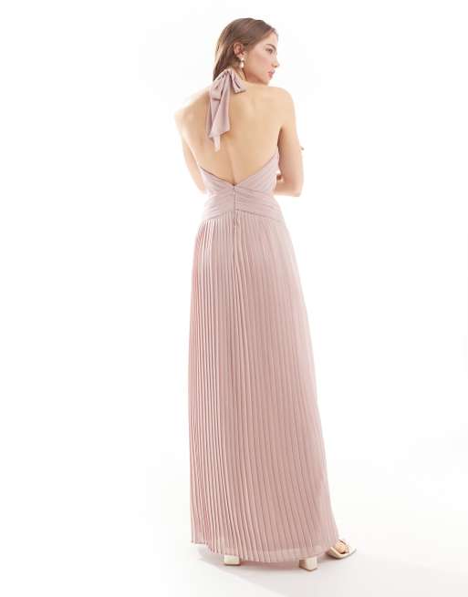 ワンピース BAU by Bride And You ADELINE Chiffon halter neck maxi dress 41_d151f89d-e4c8-4dd2-8eb0-