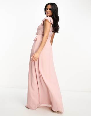 Mauve Pink Maxi Dress