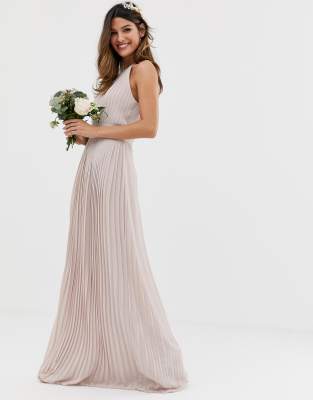 asos taupe bridesmaid dress