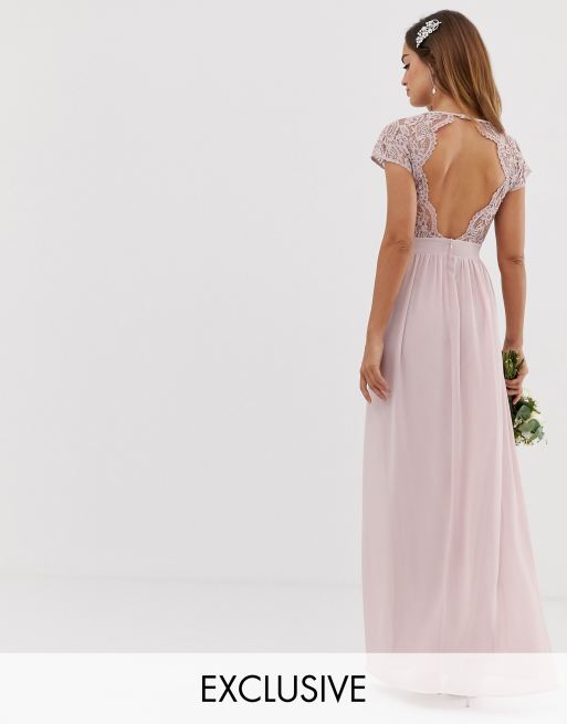 Asos mink bridesmaid clearance dresses