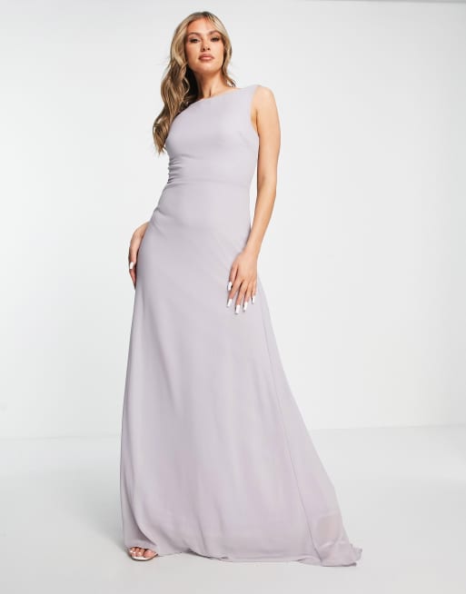 Tfnc halannah blue grey maxi clearance dress