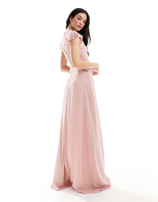 Tfnc high clearance neck maxi dress