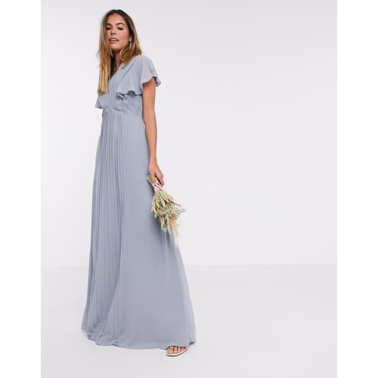 Dusty blue dress outlet asos