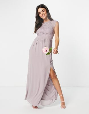 upper lace flowy dress