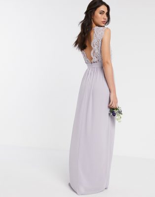 tfnc maxi dress with scallop lace