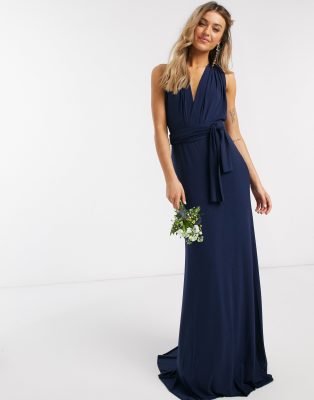 navy multiway dress