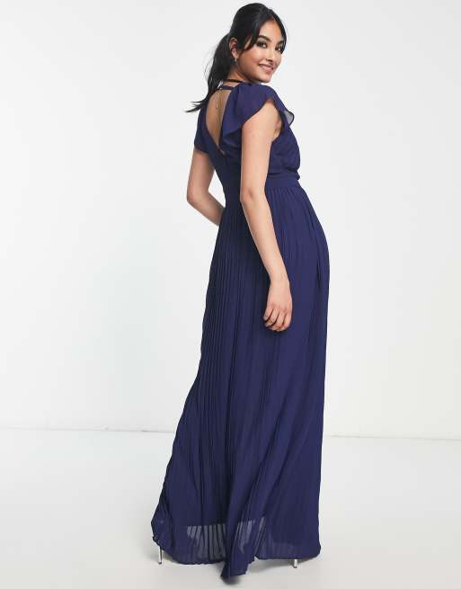 Navy blue bridesmaid dresses asos sale