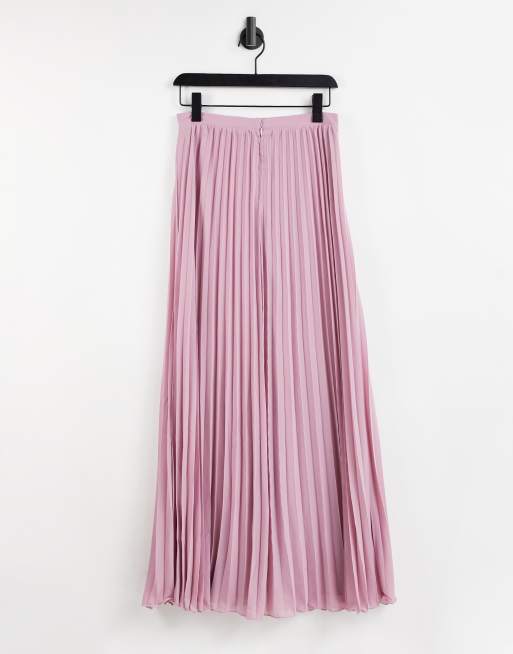 Mauve maxi outlet skirt