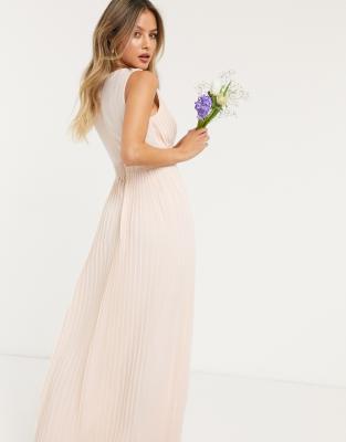 ecru bridesmaid dress