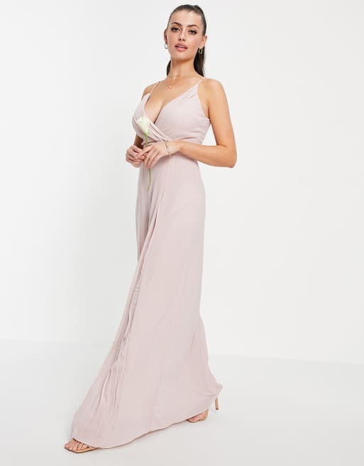 Tfnc cami discount wrap maxi dress