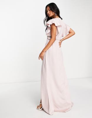 Twist Front Maxi Dress