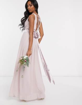 wrap dress maxi wedding