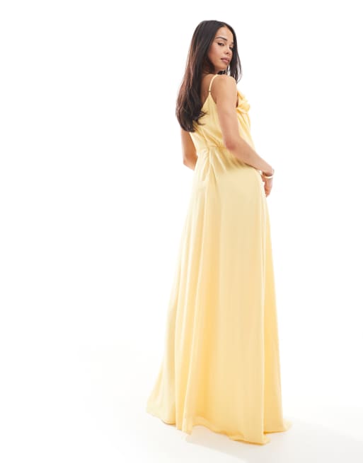 LIME&VINE ロングフーディ Jovani S05823 Lime Chiffon High Slit Couture Gown | Jovani
