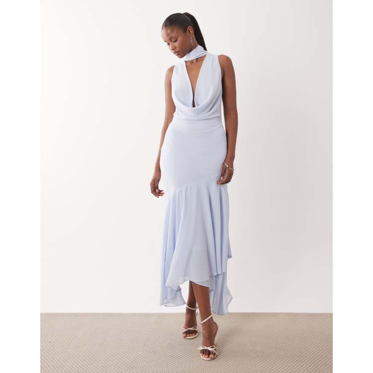 icy blue bridesmaid dresses Size 8 Kanali K 1917 Ice Blue Bridesmaid Dress – Bridal Sense