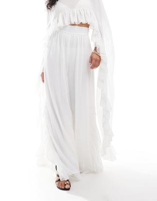 Tfnc Chiffon High Rise Pants