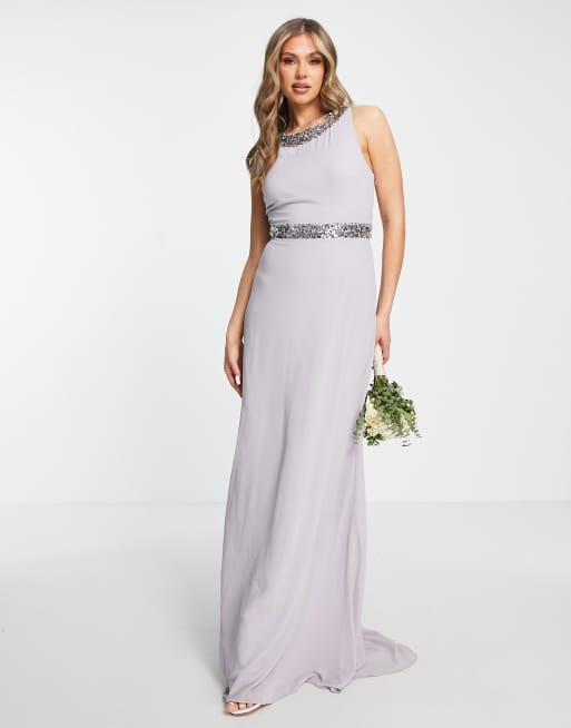 Tfnc embellished hotsell maxi dress