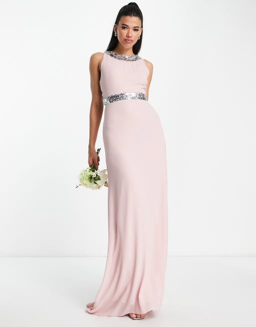 Tfnc embellished hotsell maxi dress