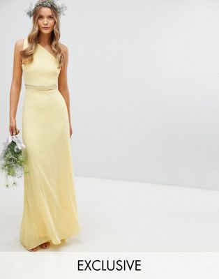 tfnc embellished maxi bridesmaid dress