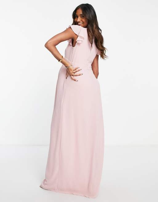 Ariana Flutter Sleeve Dress