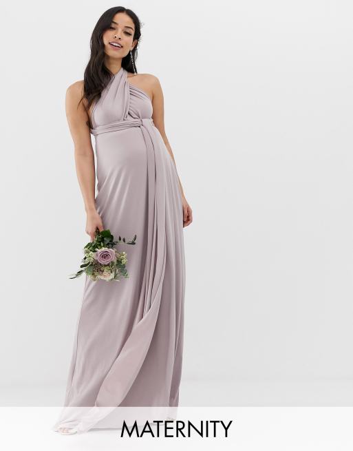 TFNC Maternity  bridesmaid  exclusive multiway maxi dress  in 