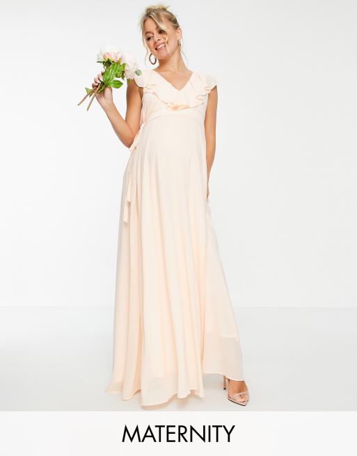 Ecru hot sale bridesmaid dress