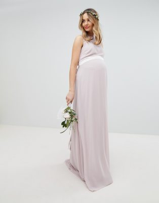 asos maternity bridesmaid dress