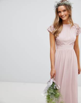 tfnc mink bridesmaid dress