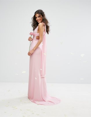 asos pink bridesmaid