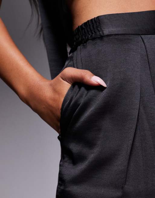 TFNC - Pantaloni sartoriali neri, 2 di 5