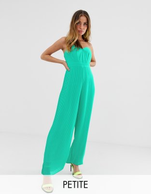 petite green jumpsuit