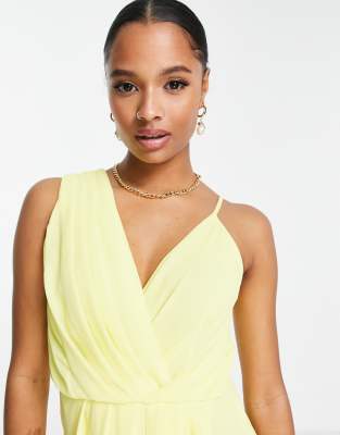 Lemon bridesmaid dresses clearance asos