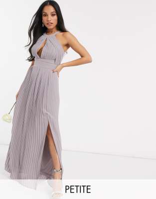 tfnc bridesmaid exclusive pleated maxi dress