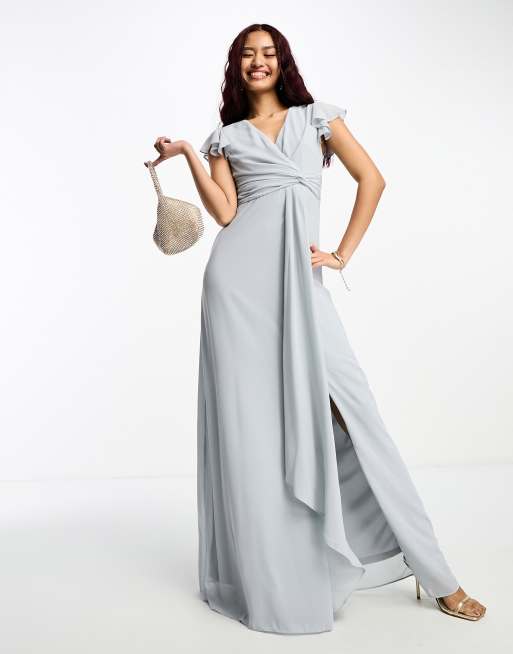 Petite maxi hot sale bridesmaid dresses