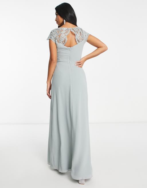 Tfnc lace clearance up back maxi