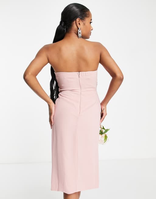 plum colored plus size bridesmaid dresses Plus Size Double V Neck Maxi Tulle Bridesmaid Dress main image 0