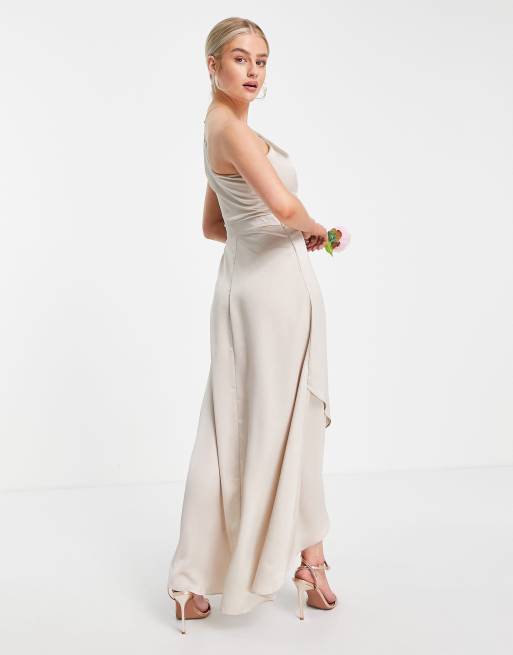 Asos mink cheap bridesmaid dresses