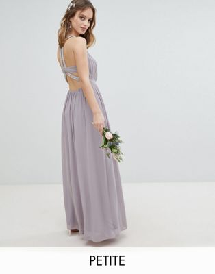 Back Detail Maxi Bridesmaid Dress | ASOS