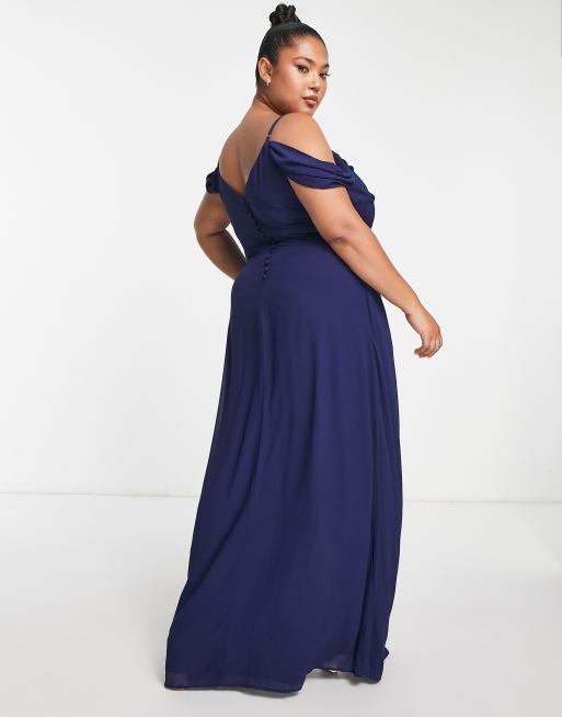 Navy blue sale shoulder wrap